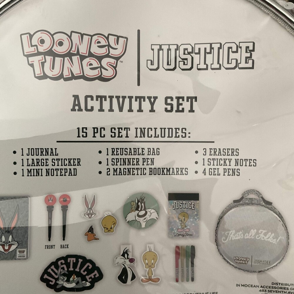 Looney Tunes × Justice Activity Bag Set - 15 Pieces - Picture 6 of 7